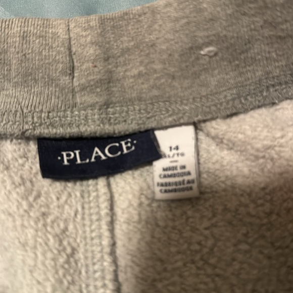 EUC Children Place Kids Sweatpants Size XL Colour Gray - Picture 5 of 7